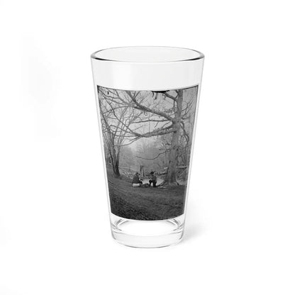 Bull Run, Va. Ruins Of Railroad Bridge At Blackburn's Ford (U.S. Civil War) Pint Glass 16oz-16oz-Go Mug Yourself