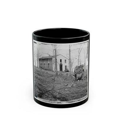 Bull Run, Va. Sudley Church (U.S. Civil War) Black Coffee Mug-11oz-Go Mug Yourself