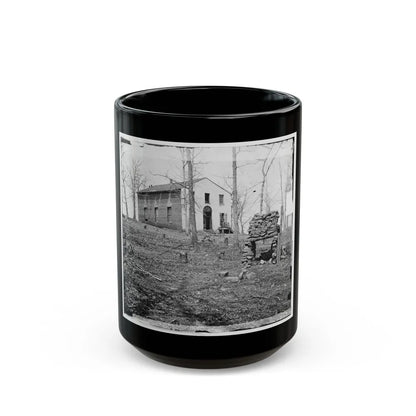 Bull Run, Va. Sudley Church (U.S. Civil War) Black Coffee Mug-15oz-Go Mug Yourself