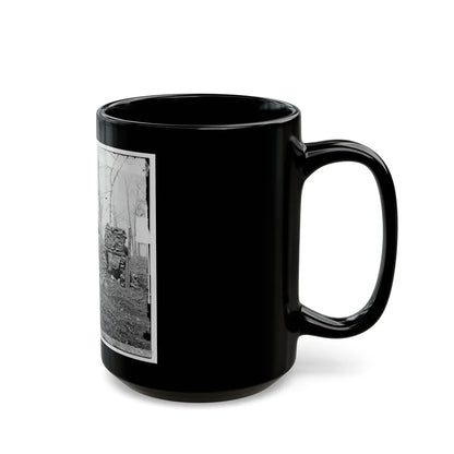 Bull Run, Va. Sudley Church (U.S. Civil War) Black Coffee Mug-Go Mug Yourself