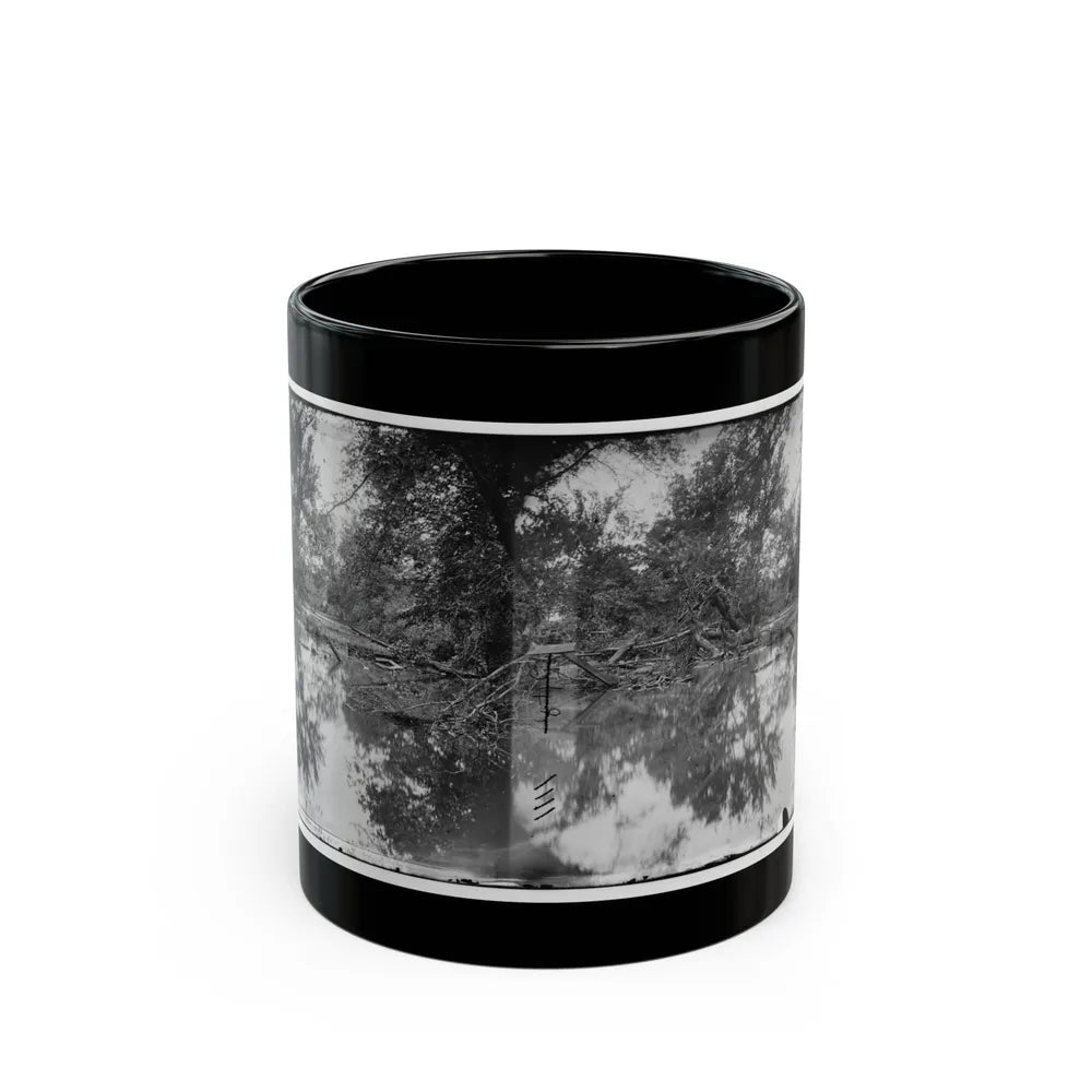 Bull Run, Va. View Of Bull Run (U.S. Civil War) Black Coffee Mug-11oz-Go Mug Yourself