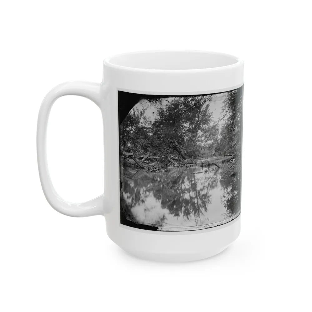 Bull Run, Va. View Of Bull Run (U.S. Civil War) White Coffee Mug-Go Mug Yourself