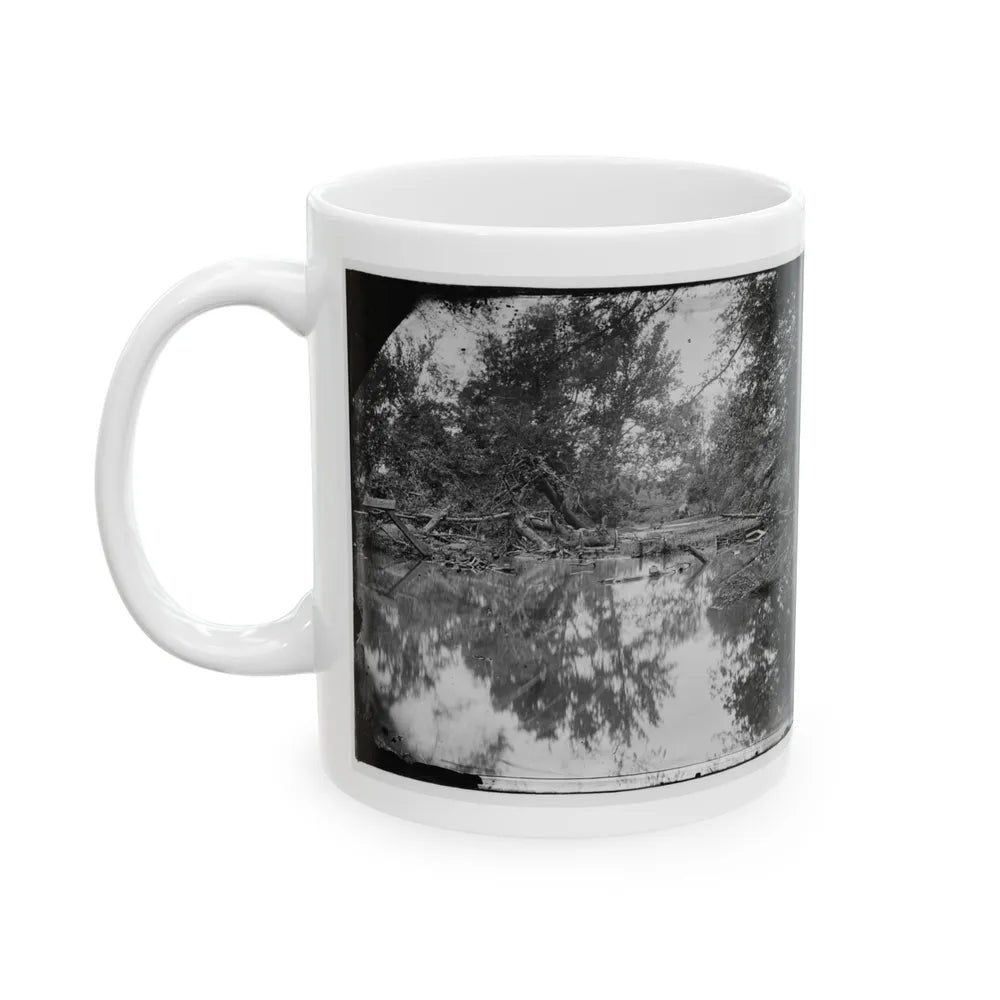 Bull Run, Va. View Of Bull Run (U.S. Civil War) White Coffee Mug-Go Mug Yourself