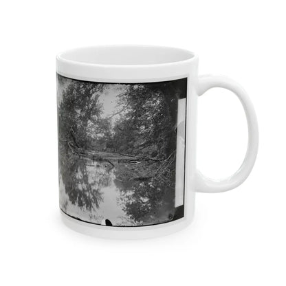 Bull Run, Va. View Of Bull Run (U.S. Civil War) White Coffee Mug-Go Mug Yourself