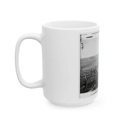 Bull Run, Va. View Of The Battlefield (U.S. Civil War) White Coffee Mug-Go Mug Yourself