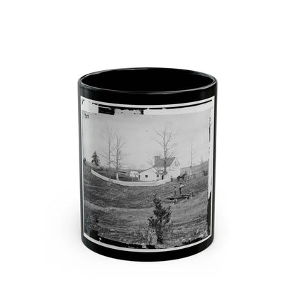 Bull Run, Va. William N. Thornton's I.E., Thornberry House On The Route To Sudley Ford (U.S. Civil War) Black Coffee Mug-11oz-Go Mug Yourself