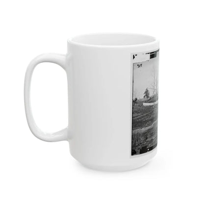 Bull Run, Va. William N. Thornton's I.E., Thornberry House On The Route To Sudley Ford (U.S. Civil War) White Coffee Mug-Go Mug Yourself