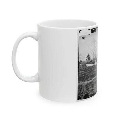 Bull Run, Va. William N. Thornton's I.E., Thornberry House On The Route To Sudley Ford (U.S. Civil War) White Coffee Mug-Go Mug Yourself