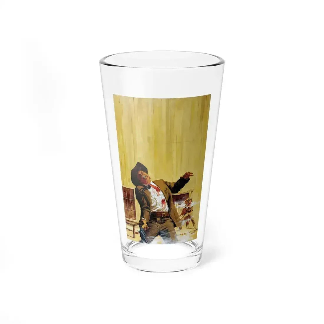 Bullet Barricade by Leslie Ernenwein, Leisure Books, LB 312NK - Pint Glass 16oz 16oz - Go Mug Yourself