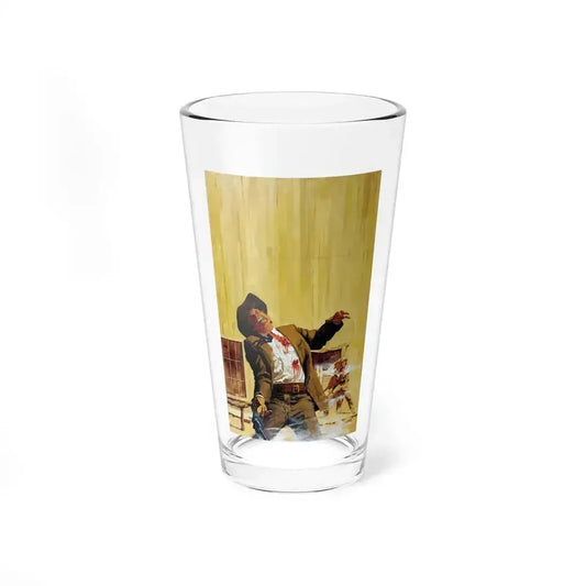 Bullet Barricade by Leslie Ernenwein, Leisure Books, LB 312NK - Pint Glass 16oz 16oz - Go Mug Yourself