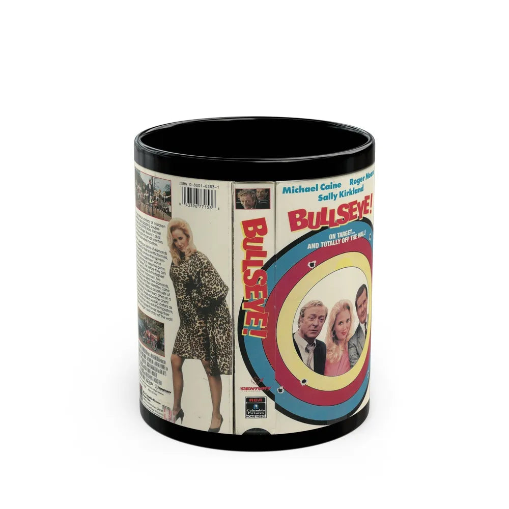 BULLSEYE (VHS COVER) - Black Coffee Mug-11oz-Go Mug Yourself