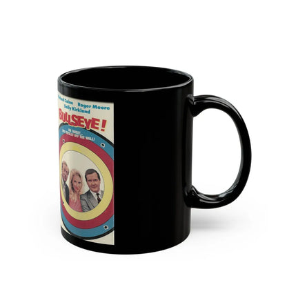 BULLSEYE (VHS COVER) - Black Coffee Mug-Go Mug Yourself