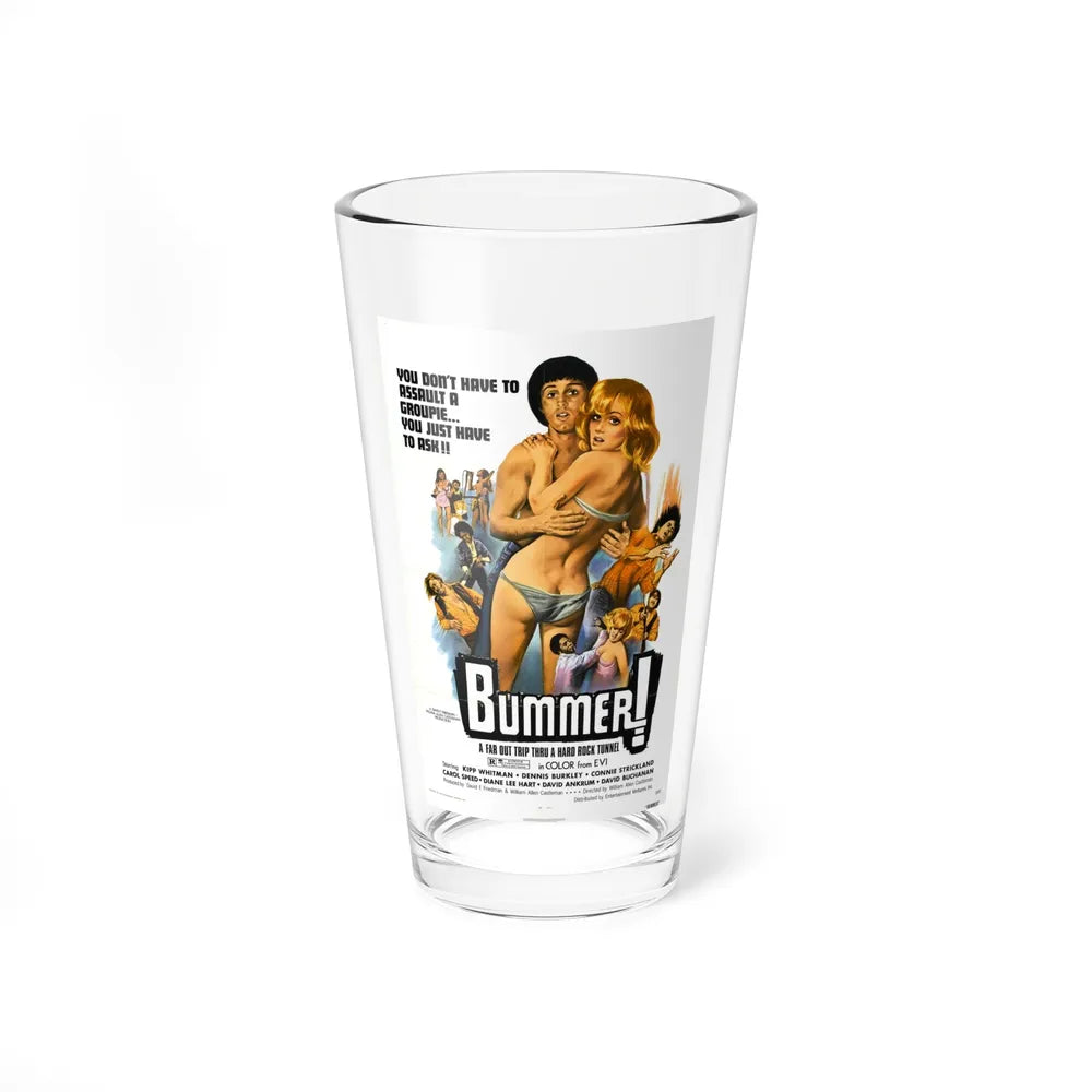 BUMMER! (THE SADIST) 1973 Movie Poster - Pint Glass 16oz-16oz-Go Mug Yourself