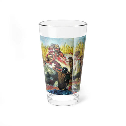 Bumper Harvest (Magazine Illustration) Pint Glass 16oz-16oz-Go Mug Yourself