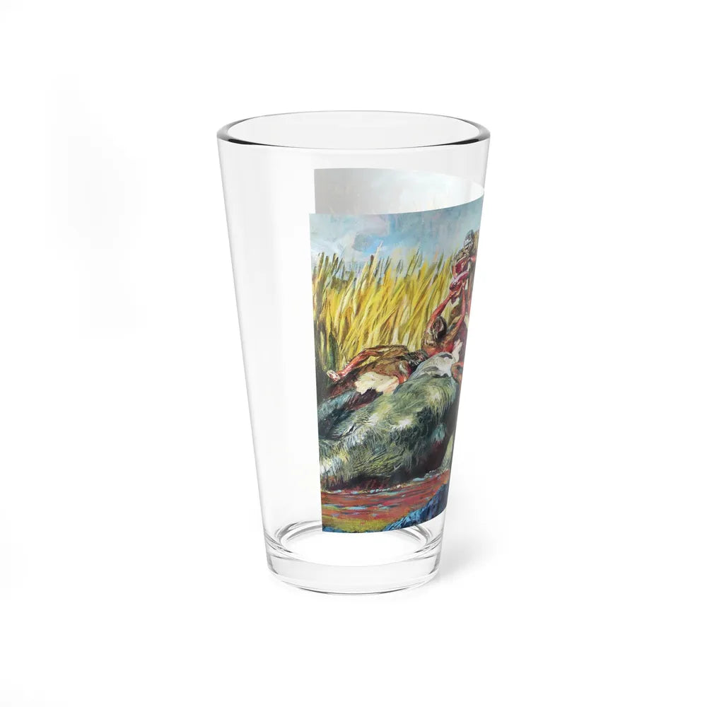 Bumper Harvest (Magazine Illustration) Pint Glass 16oz-Go Mug Yourself