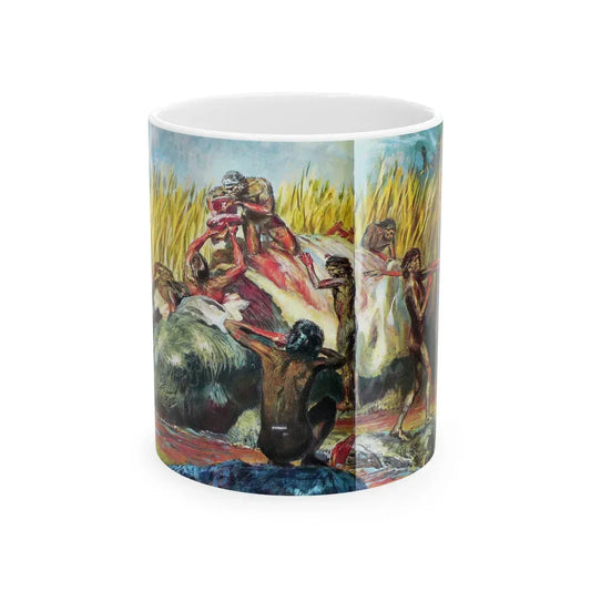 Bumper Harvest - White Coffee Mug 11oz - Go Mug Yourself