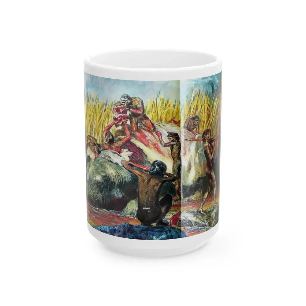 Bumper Harvest - White Coffee Mug 15oz - Go Mug Yourself