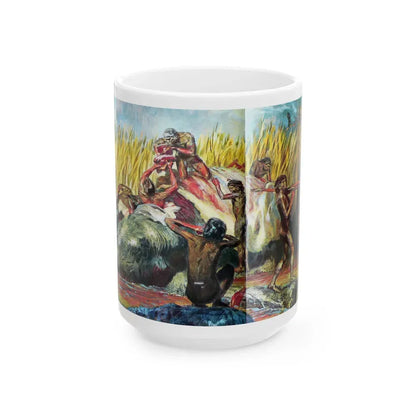 Bumper Harvest - White Coffee Mug 15oz - Go Mug Yourself