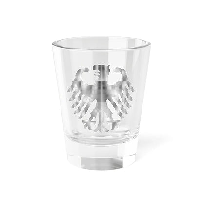 Bundesadler dotmatrix (Germany) (Coat of Arms) Shot Glass 1.5oz 1.5oz - Go Mug Yourself