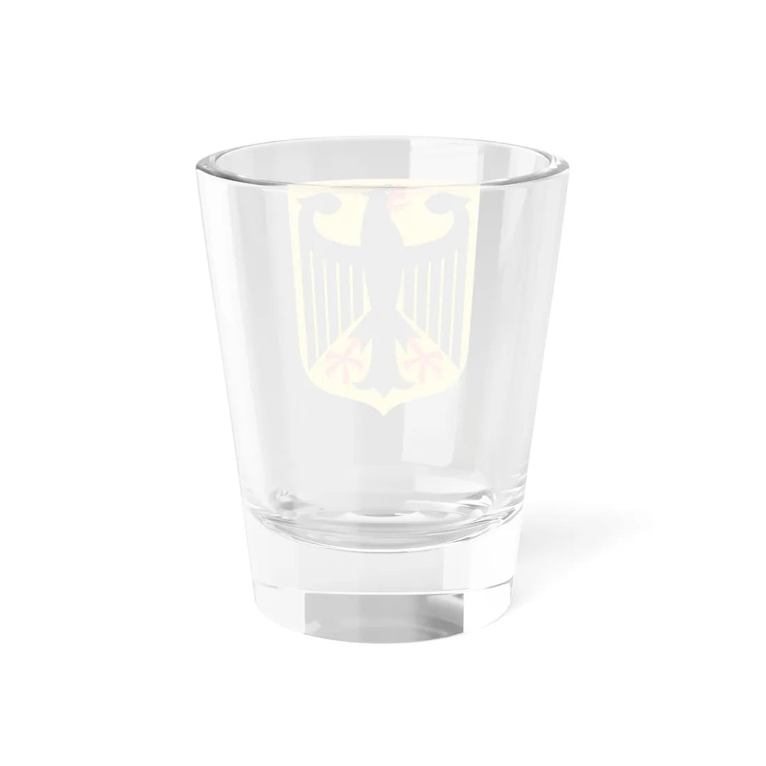 Bundesadler rahmenlos mit Schild (Germany) (Coat of Arms) Shot Glass 1.5oz - Go Mug Yourself