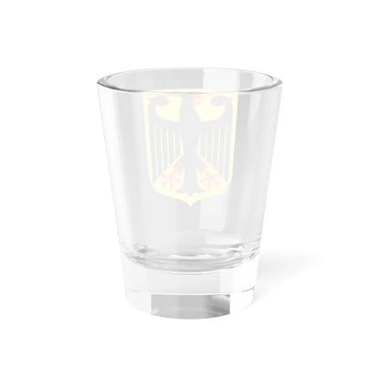 Bundesadler rahmenlos mit Schild (Germany) (Coat of Arms) Shot Glass 1.5oz - Go Mug Yourself