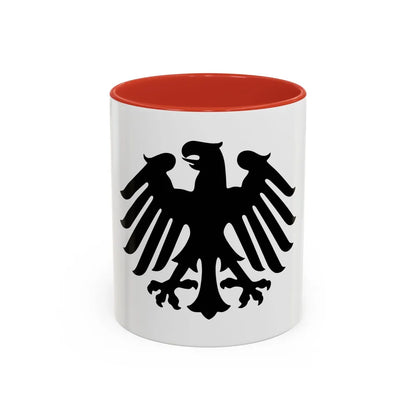 Bundesrat - Accent Coffee Mug-11oz-Red-Go Mug Yourself