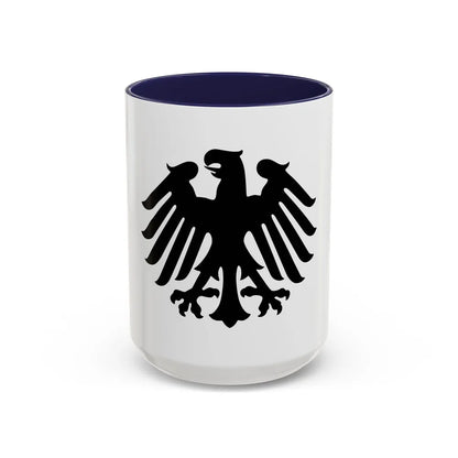 Bundesrat - Accent Coffee Mug-15oz-Navy-Go Mug Yourself