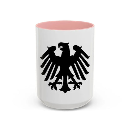 Bundesrat - Accent Coffee Mug-15oz-Pink-Go Mug Yourself