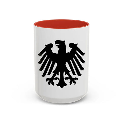 Bundesrat - Accent Coffee Mug-15oz-Red-Go Mug Yourself