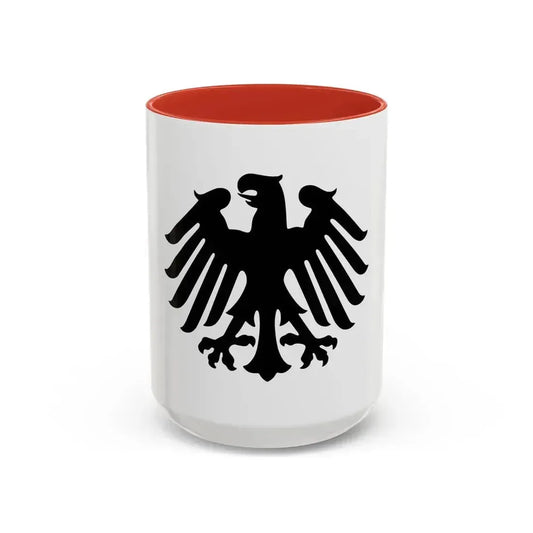 Bundesrat - Accent Coffee Mug 15oz Red - Go Mug Yourself