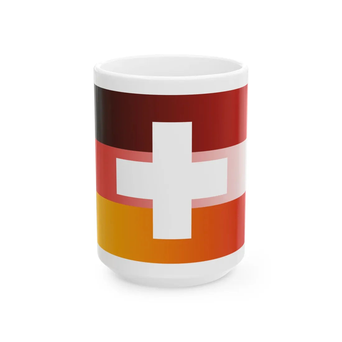 Bundesrepublik schweizreich (Germany) White Coffee Mug 15oz - Go Mug Yourself