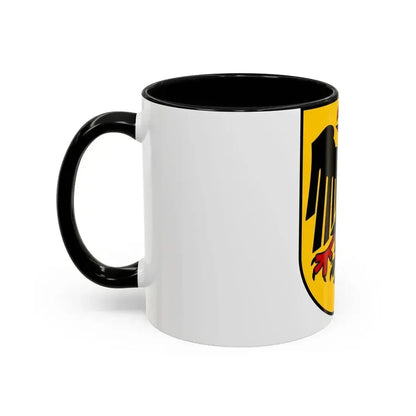 Bundesschild (Federal Shield) of the Federal Republic of Germany - Accent Coffee Mug - Go Mug Yourself