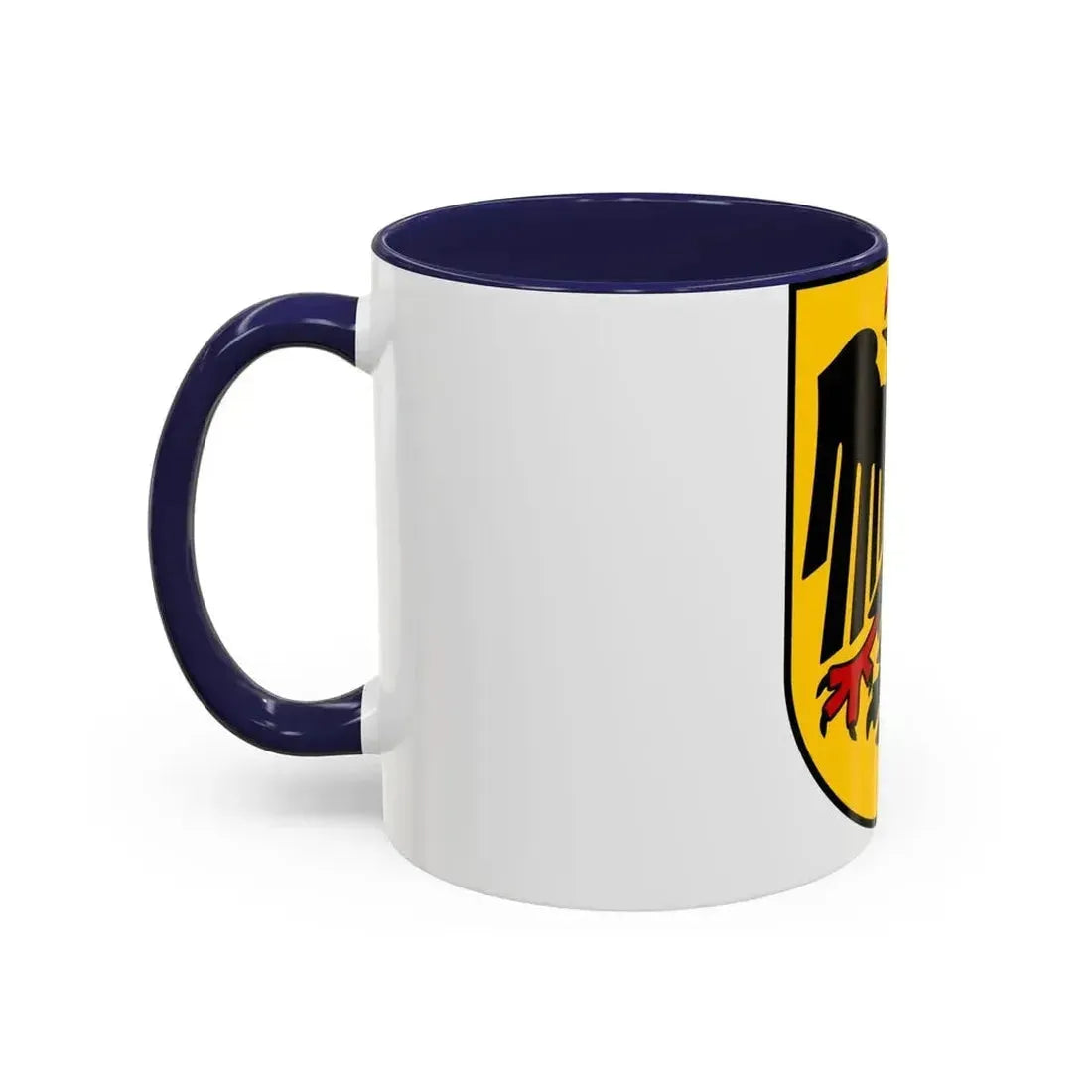 Bundesschild (Federal Shield) of the Federal Republic of Germany - Accent Coffee Mug - Go Mug Yourself