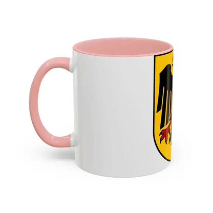 Bundesschild (Federal Shield) of the Federal Republic of Germany - Accent Coffee Mug - Go Mug Yourself