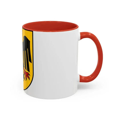 Bundesschild (Federal Shield) of the Federal Republic of Germany - Accent Coffee Mug - Go Mug Yourself