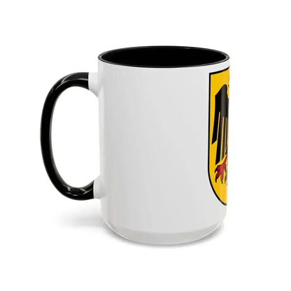 Bundesschild (Federal Shield) of the Federal Republic of Germany - Accent Coffee Mug - Go Mug Yourself
