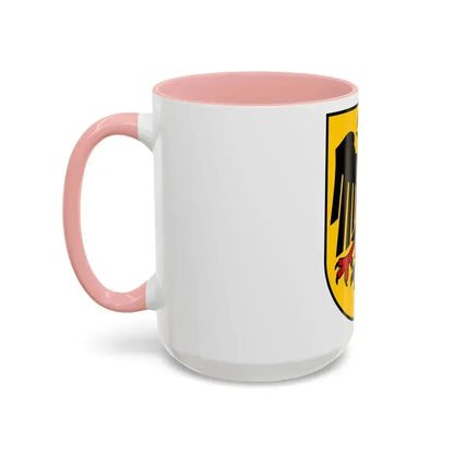 Bundesschild (Federal Shield) of the Federal Republic of Germany - Accent Coffee Mug - Go Mug Yourself