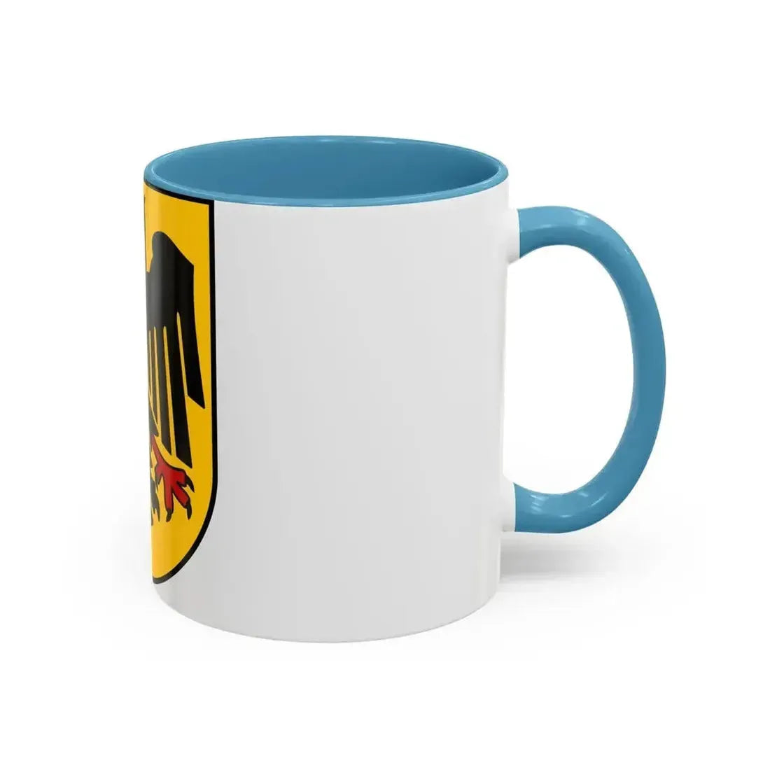 Bundesschild (Federal Shield) of the Federal Republic of Germany - Accent Coffee Mug - Go Mug Yourself