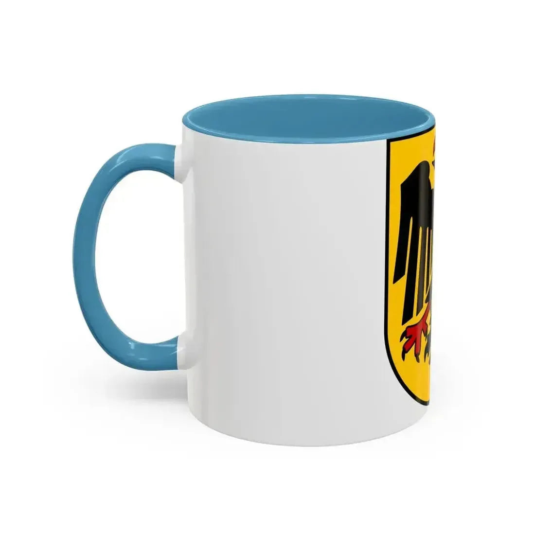 Bundesschild (Federal Shield) of the Federal Republic of Germany - Accent Coffee Mug - Go Mug Yourself