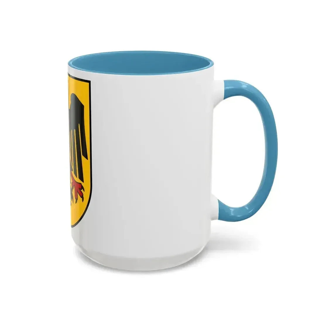 Bundesschild (Federal Shield) of the Federal Republic of Germany - Accent Coffee Mug - Go Mug Yourself