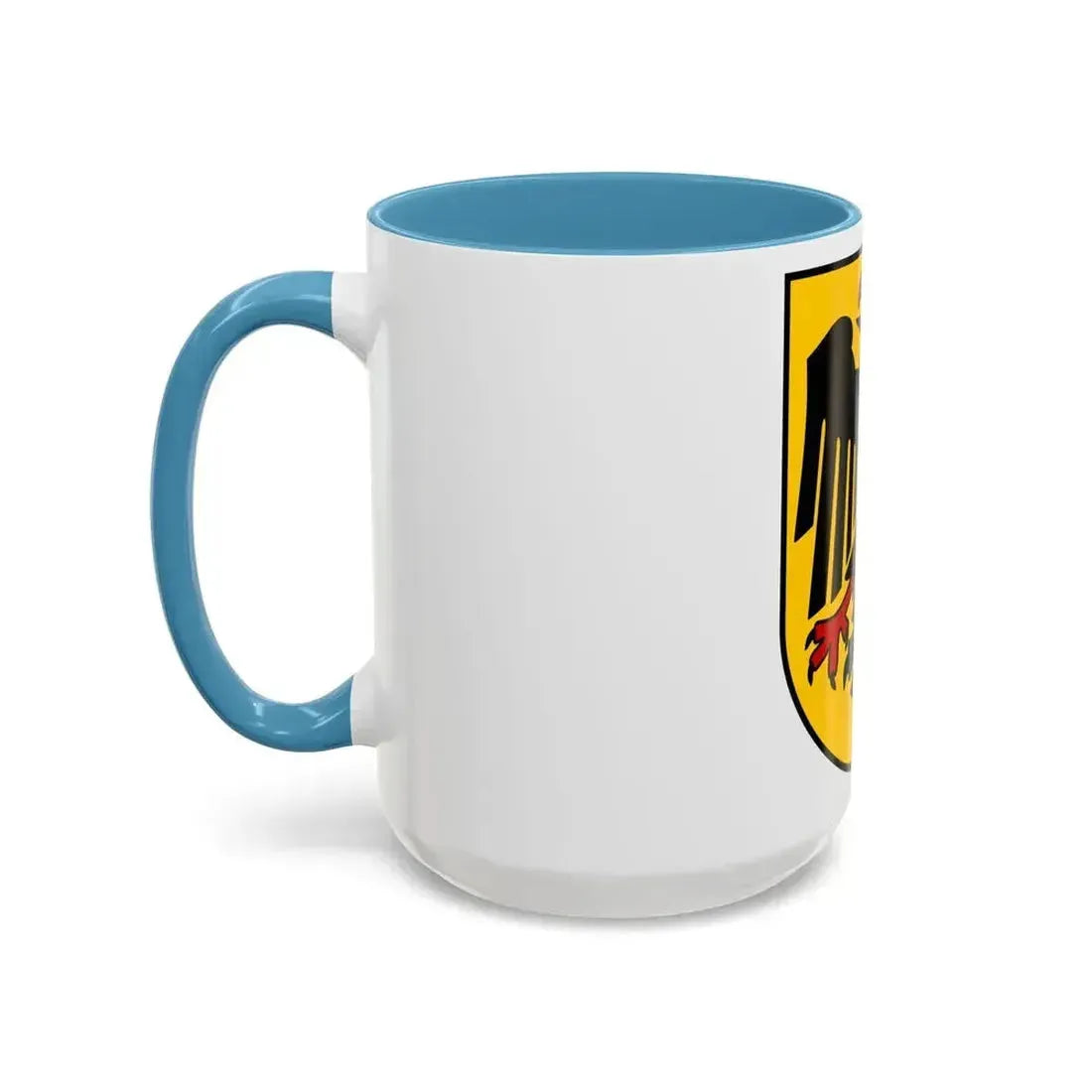 Bundesschild (Federal Shield) of the Federal Republic of Germany - Accent Coffee Mug - Go Mug Yourself