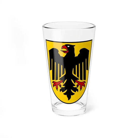 Bundesschild (Federal Shield) of the Federal Republic of Germany - Pint Glass 16oz 16oz - Go Mug Yourself