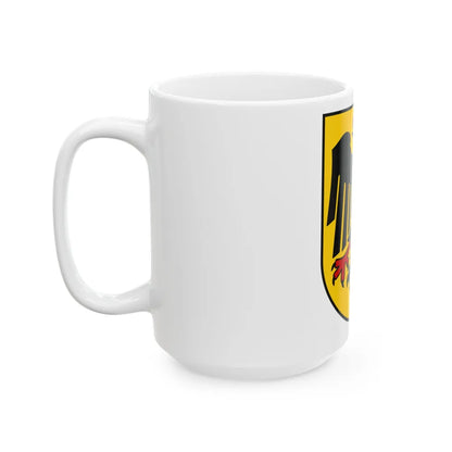 Bundesschild (Federal Shield) of the Federal Republic of Germany - White Coffee Mug-Go Mug Yourself