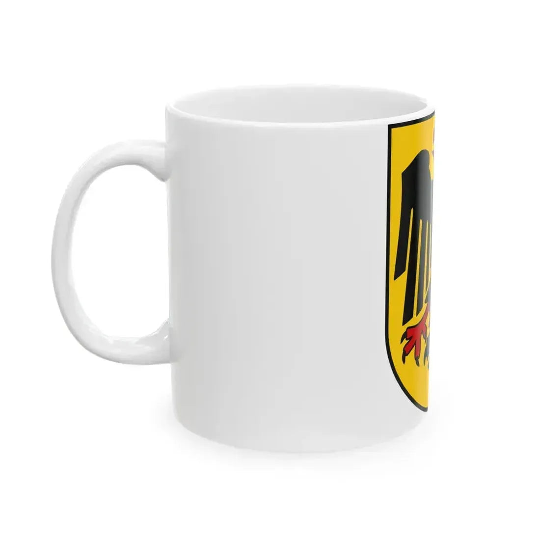 Bundesschild (Federal Shield) of the Federal Republic of Germany - White Coffee Mug - Go Mug Yourself