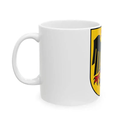 Bundesschild (Federal Shield) of the Federal Republic of Germany - White Coffee Mug - Go Mug Yourself