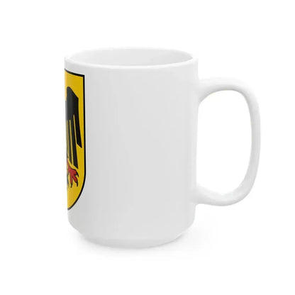 Bundesschild (Federal Shield) of the Federal Republic of Germany - White Coffee Mug - Go Mug Yourself