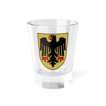 Bundesschild variant (Germany) (Coat of Arms) Shot Glass 1.5oz 1.5oz - Go Mug Yourself