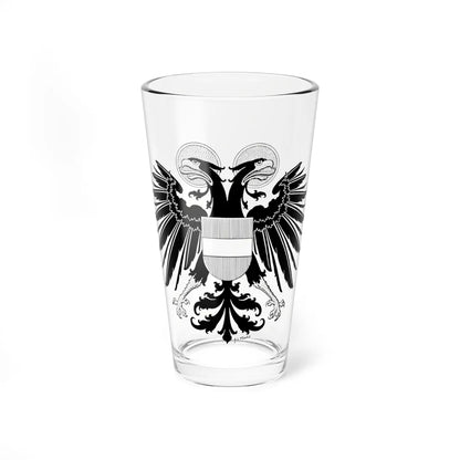 Bundeswappen Oesterreich 3. Juli 1934 (Austria) (Coat of Arms) Pint Glass 16oz 16oz - Go Mug Yourself