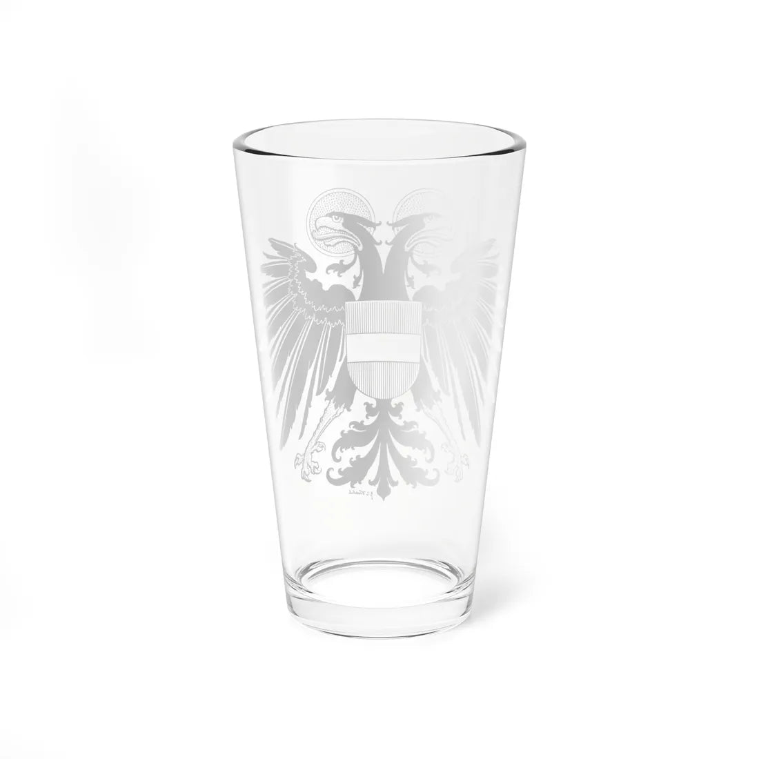 Bundeswappen Oesterreich 3. Juli 1934 (Austria) (Coat of Arms) Pint Glass 16oz - Go Mug Yourself