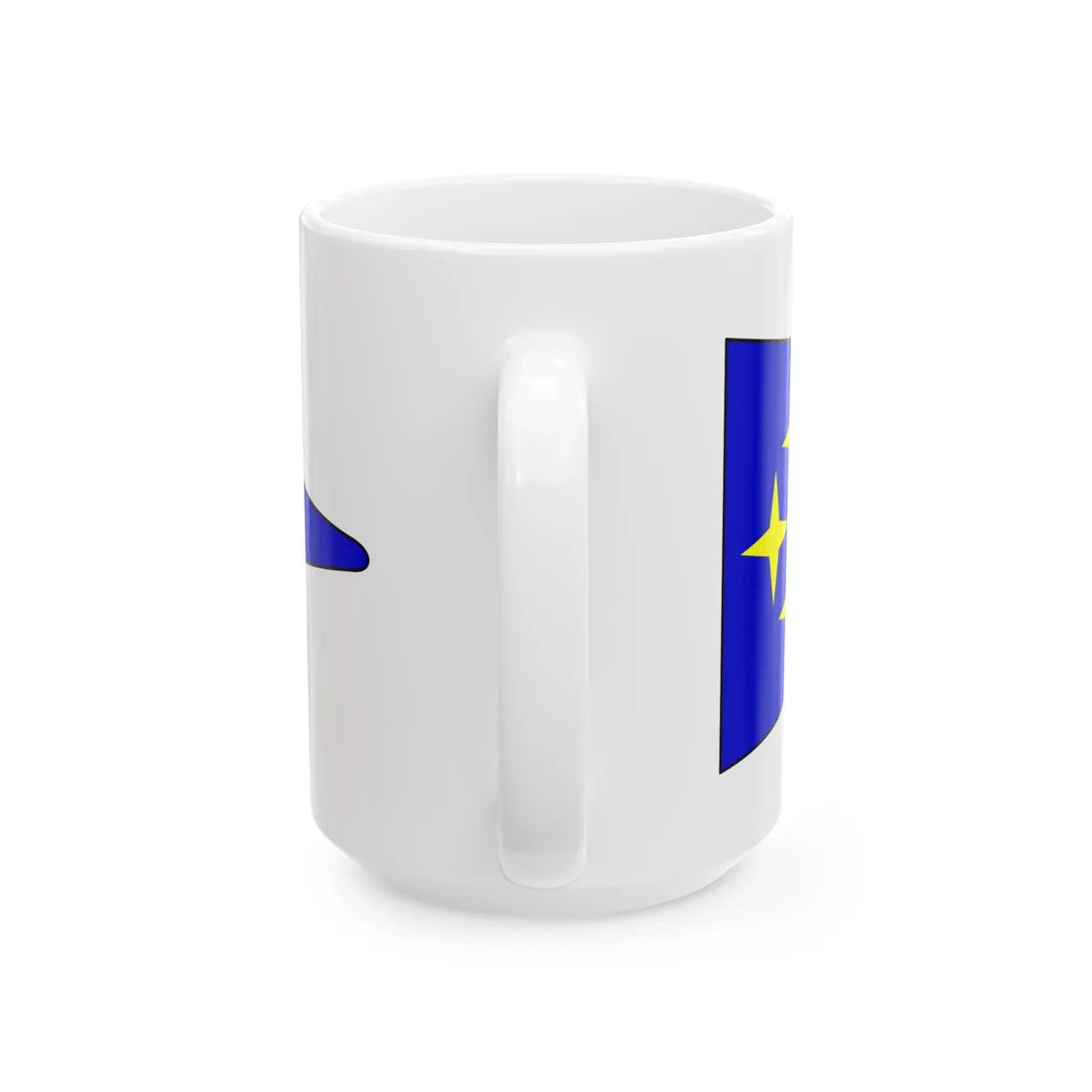 Bundeswehr Bootswimpel Admiral (Germany) White Coffee Mug - Go Mug Yourself